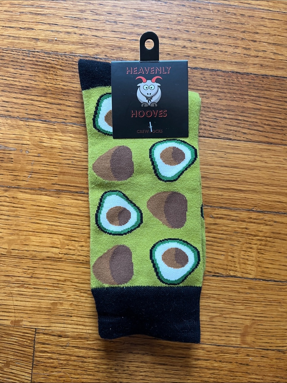Avocado Crew Socks - Green